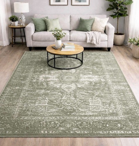Green modern rug extra - modern,