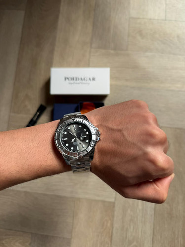 Men watch silver submarine - men's,