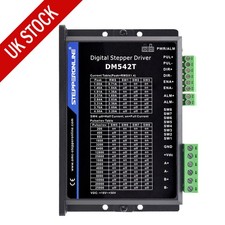 STEPPERONLINE DM542T Nema 17/ 23/24 Digital Stepper Motor Driver 1-4.2A 20-50VDC