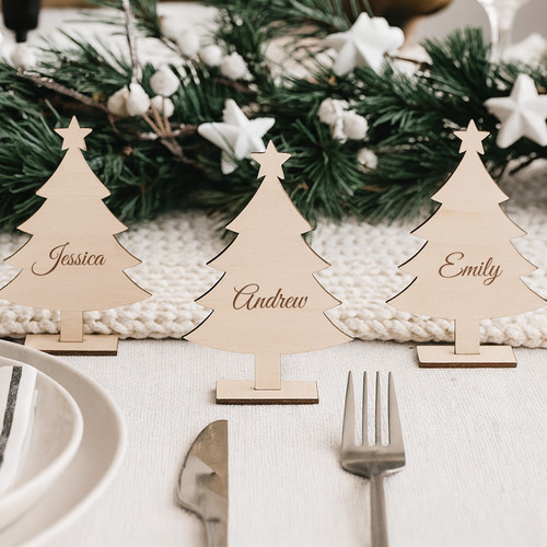 Personalised wooden christmas - personalised,