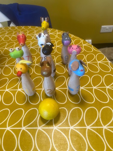 Vintage animal skittles game - skittles,