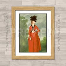 Joshua Reynolds print: Lady