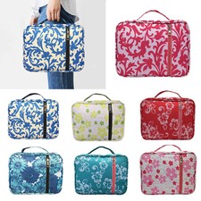 Bible Cover, Carrying Book Case Church Bag with Handle Zippered Pocket Gift