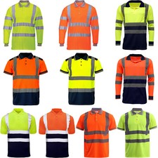 Hi Viz Vis Polo T-Shirt High