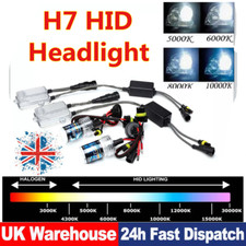 Car Hid Conversion Kit H7 Xenon Headlight 5000K 6000K 8000K 10000K 35W Bulbs