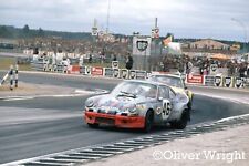 Martini Porsche 911 Carrera RSR racing at Le Mans 1973 - Colour Photo
