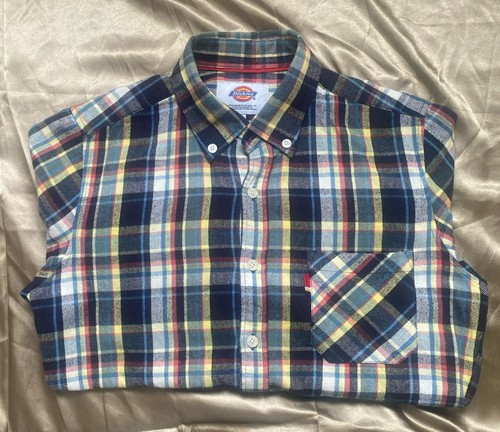 Dickies slim fit flannel shirt - dickies,