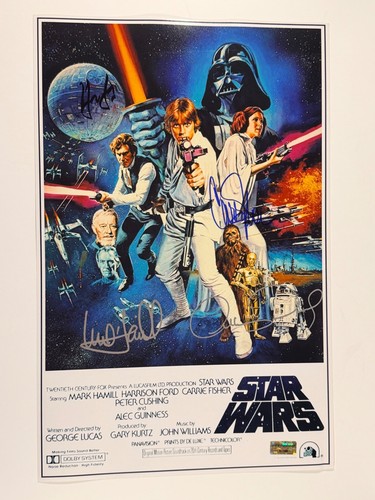 Star wars cast signed - wars,