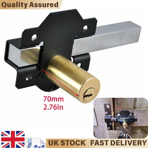 Double throw rim lock - double, 70mm