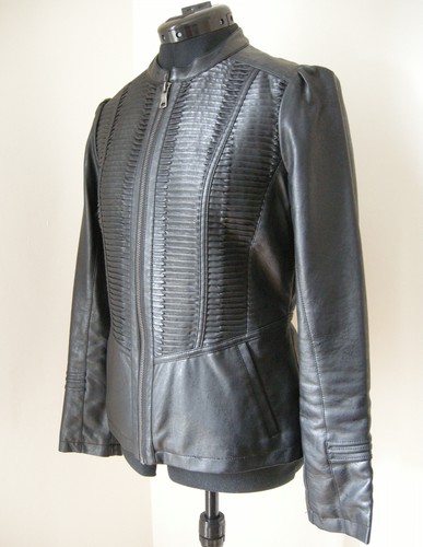 Wallis faux leather jacket - leather,