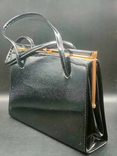 Vintage 1960s black leather - 1960s,