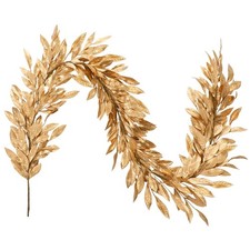 6 Ft Gold Christmas Bay Leaf