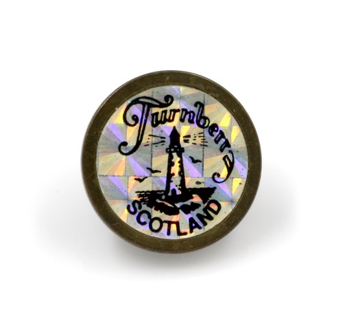 Brass holographic donald - brass,