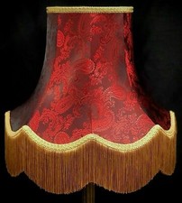 Red Paisley Lampshades To Match Blinds Curtains Cushions Wallpaper Duvets Quilts