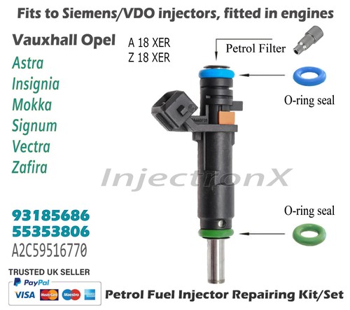 Fuel injector service - fuel, kit