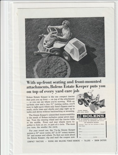 Original 1966 bolens estate - original,