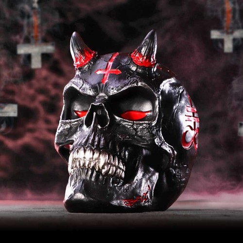 Infernal skull black devil - black,