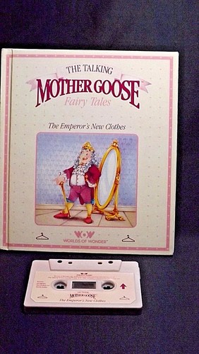 Talking mother goose book tape - talking, book/tape