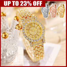 Crystal Diamante Women Quartz