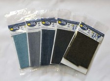 Denim Iron on Mending Patches