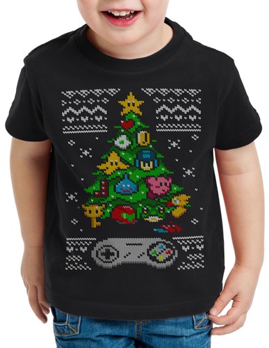 Bit christmas kids shirt - 16-bit, t-shirt