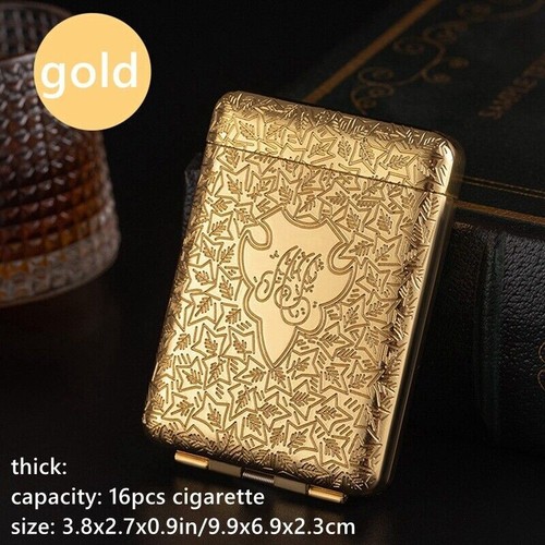 Portable metal cigaret case - portable,