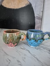 2 X Studio Pottery Decorative