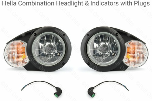 Pair hella headlights - of, &
