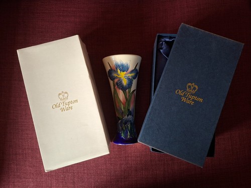 Old tupton ware - slim, vase