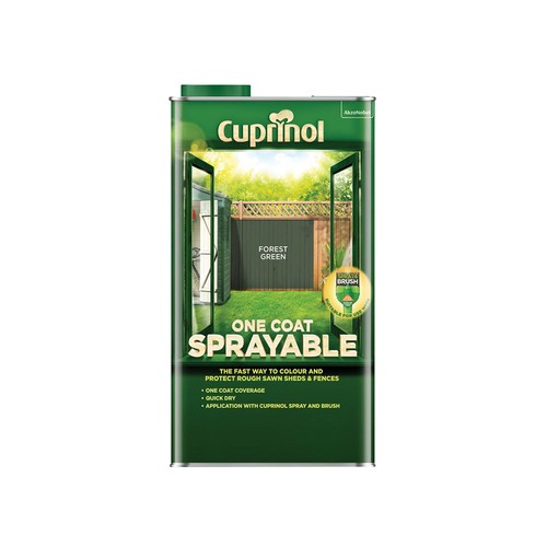 Cuprinol one coat sprayable - one,