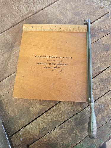 Kodak vintage photo guillotine - vintage,