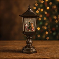 Christmas Snow Globe Lantern