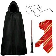 4 Pcs Wizard Costume Set for