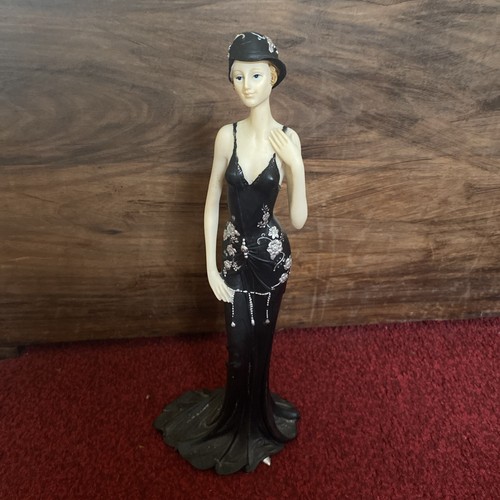 Art deco lady - art, figurine