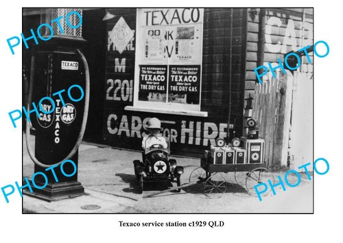 Old 8x6 photo texaco - 8x6,