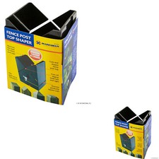 Fence wooden post top shaper - fence,