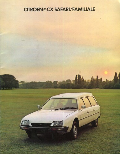 Citroen safari familiale uk - citroen, cx