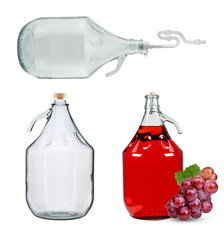 Demijohn carboy flip top - 5l,