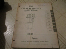 1968 Johnson 100 hp Outboard