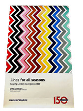 Transport for London Museum Lines for all Seasons Vertical poster