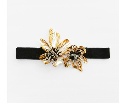 Zara flower choker necklace - zara,