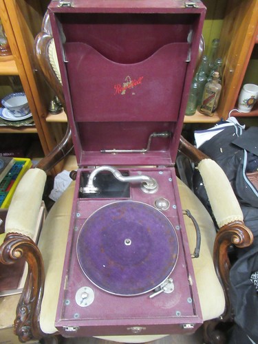 Red cased portable - red,