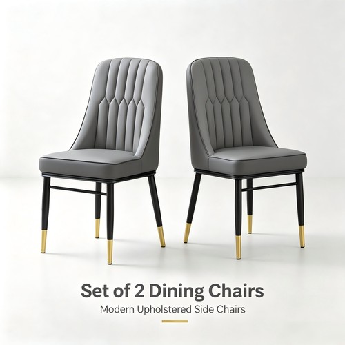 Dining chairs faux leather - dining,