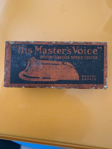 His masters voice - his,