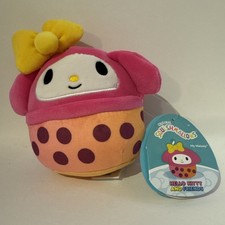 Hello Kitty Squishmallow Boba
