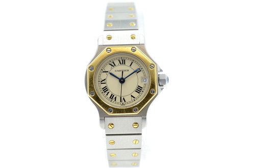 Cartier santos octagon 187903 - cartier,