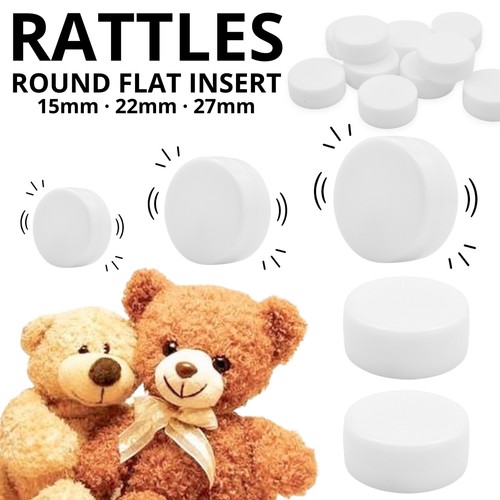 Rattle round flat - flat, insert