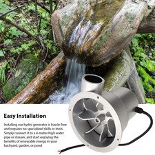 36W/50W/100W Water Turbine Water Turbine Generator Permanent Magnet Brushless