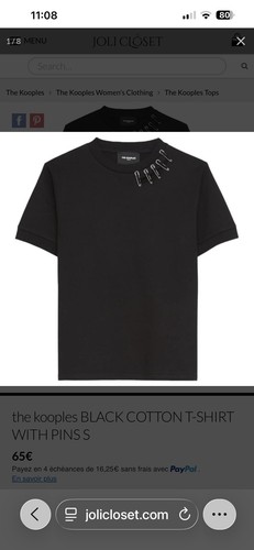 The kooples black - the, pin