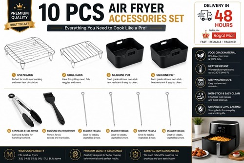 10pcs air fryer racks - fryer,